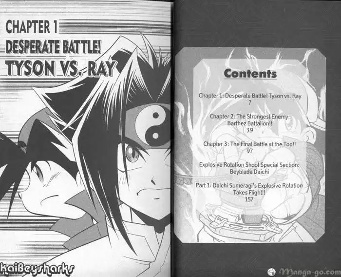 Bakuden Shoot Beyblade Chapter 13.1 3